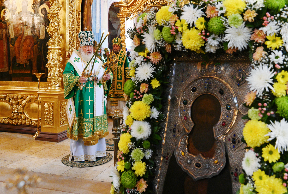 Сгорела Церковь Сергия Радонежского Сергиев Посад