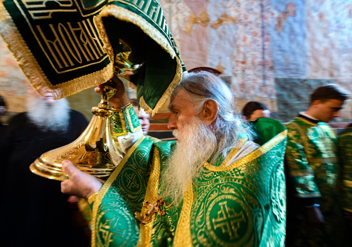 Сгорела Церковь Сергия Радонежского Сергиев Посад