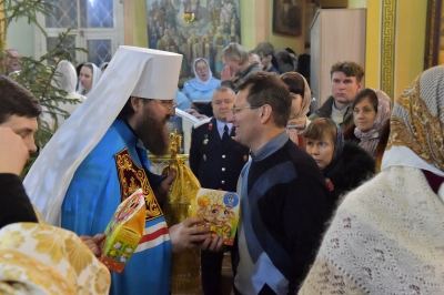 Рождественское видеопоздравление главы Вологодской митрополии митрополита Вологодского и Кирилловского Игнатия