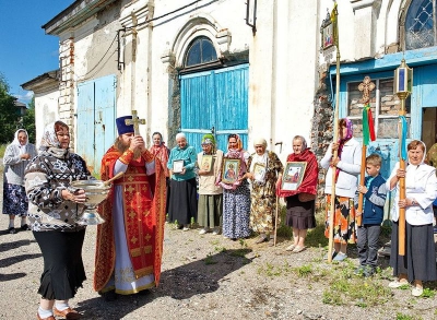 Прихожане Вознесенского храма города Кириллова отметили престольный праздник