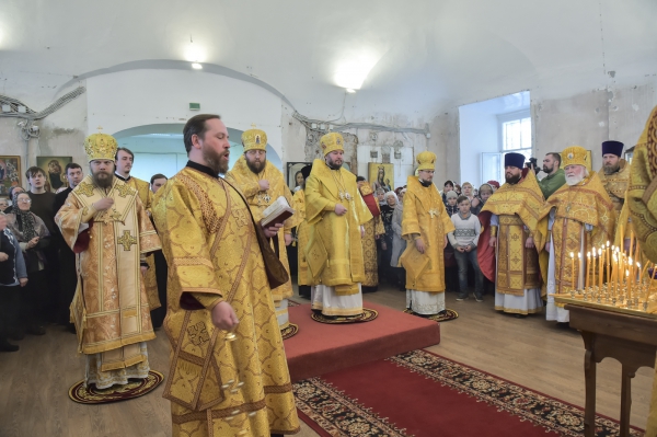 Иерархи Русской Церкви, прибывшие на торжества в Вологодскую митрополию, соборно совершили литию по погибшим в результате теракта в Санкт-Петербургском метрополитене