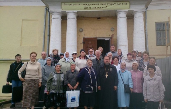 Верующие Грязовецкого благочиния совершили паломническую поездку в Вологду к мощам святителя Спиридона Тримифунского