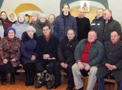 В селе Благовещение состоялось первое приходское собрание православной общины