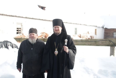 Епископ Флавиан посетил с рабочим визитом Филиппо-Ирапскую Красноборскую Свято-Троицкую пустынь