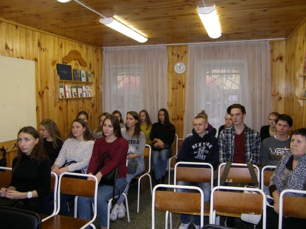 На приходе Никольского храма во Владычной слободе города Вологды прошло занятие со студентами педагогического университета