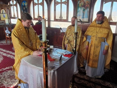 Епископ Флавиан с паломниками посетил обитель великомученика Мины Котуанского