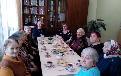 Протоиерей Михаил Волков освятил новое помещение для Общества инвалидов города Красавино
