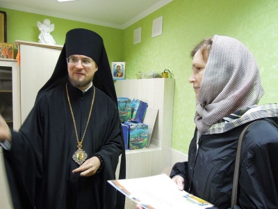 Епископ Флавиан встретился с начальником Управления образования города Белозерска