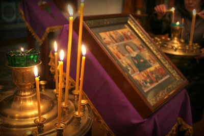В Цареконстантиновском храме Вологды пребывает икона с частицей мощей святой Матроны Московской