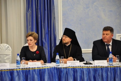 Епископ Флавиан принял участие в торжественном приеме по случаю празднования Дня города Череповца