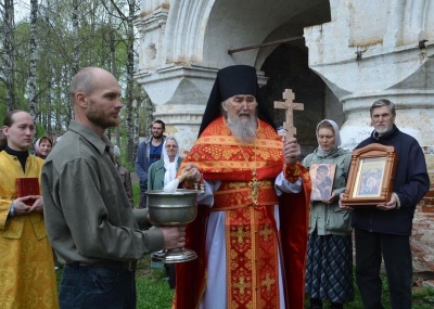 Праздничные богослужения в престольный день состоялись в Михайло-Архангельском монастыре Великого Устюга