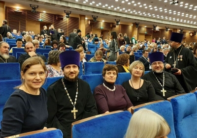 Делегация Череповецкой епархии посетила XXVIII Международные Рождественские чтения