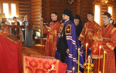 Во вторник Светлой седмицы епископ Флавиан совершил Божественную литургию