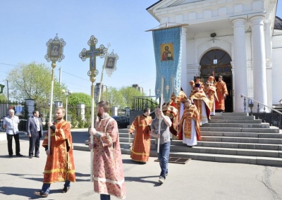 Епископ Флавиан совершил панихиду по жертвам Чернобыльской катастрофы
