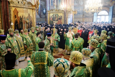 Епископ Игнатий принял участие в торжествах в Троице-Сергиевой Лавре в день преставления Преподобного Сергия Радонежского