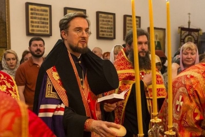 Епископ Флавиан принял участие в соборном всенощном бдении в городе Бари