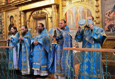 Успение Пресвятой Богородицы молитвенно отметили в Кирилло-Белозерском монастыре