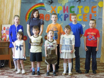 Дети и сотрудники Ильинского приюта встретили гостей из Череповецкой епархии