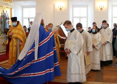 В день памяти святителя Антония Вологодского в семинарии прошел Актовый день