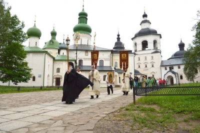 Митрополит Игнатий возглавил торжества в Кирилло-Белозерском монастыре в день памяти преподобного Кирилла