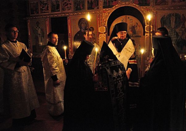 Епископ Флавиан совершил чин монашеского пострига
