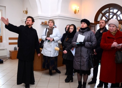 Телеканал СОФИЯ для паломнического отдела епархии снял первый сюжет о паломнических маршрутах Вологды