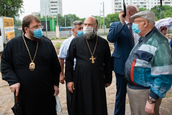 До конца года планируется закрыть контур храма равноапостольной Марии Магдалины в Москве