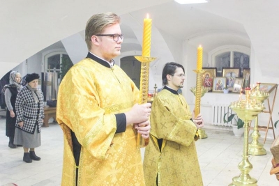 В Вологодской семинарии состоялось воскресное богослужение