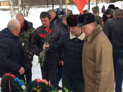 В Соколе отметили годовщину вывода советских войск из Афганистана