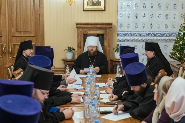 В Вологодской митрополии состоялся последний в этом году Архиерейский совет