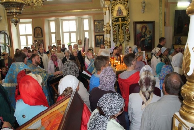 В Рождество-Богородицком соборе состоялся молебен перед началом учебного года