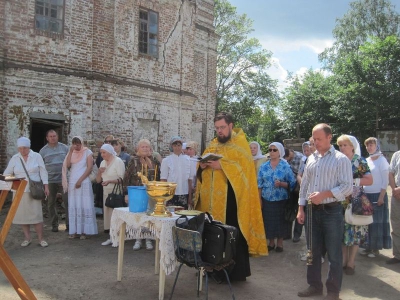 В храме Николы на Горе, Золотые Кресты отметили престольный праздник