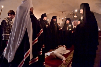 Митрополит Игнатий совершил монашеский постриг в Спасо-Прилуцком Димитриевом мужском монастыре