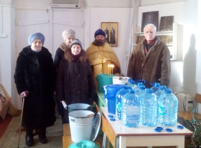 Приход храма-часовни благоверного князя Александра Невского города Вологды встретил праздник Богоявления