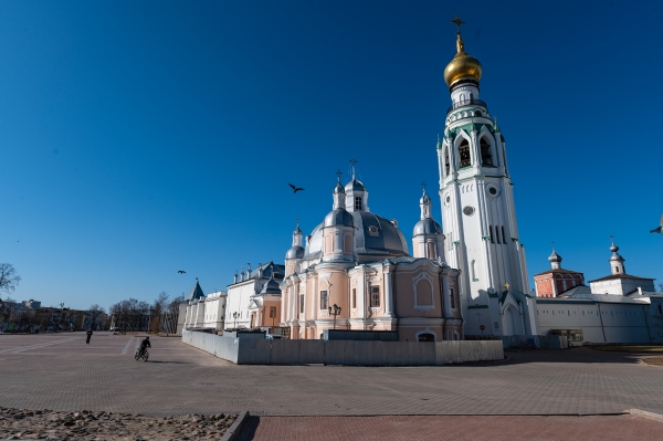 В Великий Четверг митрополит Игнатий совершит Литургию в верхнем храме Воскресенского кафедрального собора Вологды