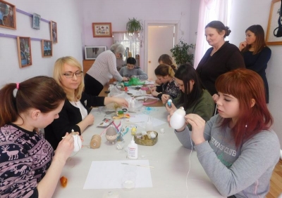 В Вологодском центре помощи детям-сиротам №2 прошли предпасхальные мастер-классы