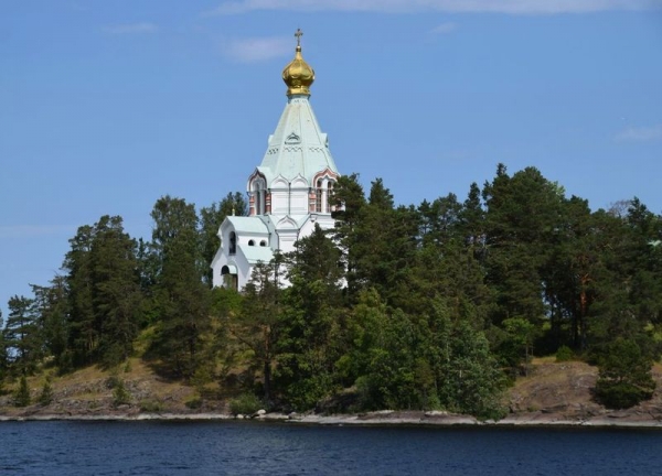 Группа паломников из Вологодской митрополии посетила Валаамский монастырь