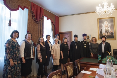 Митрополит Савва встретился с руководителями ведомств и учреждений культуры Вологодской области и города Вологды