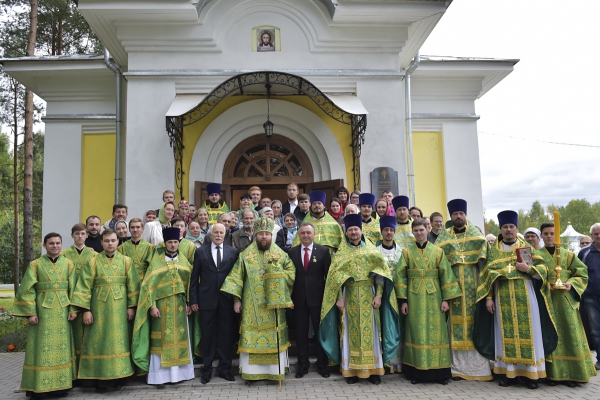 В День знаний глава Вологодской митрополии и глава города Вологды молитвенно почтили память основателя областной столицы - преподобного Герасима Вологодского