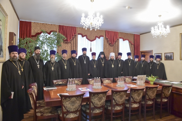 Митрополит Игнатий провел заседание Епархиального совета Вологодской епархии