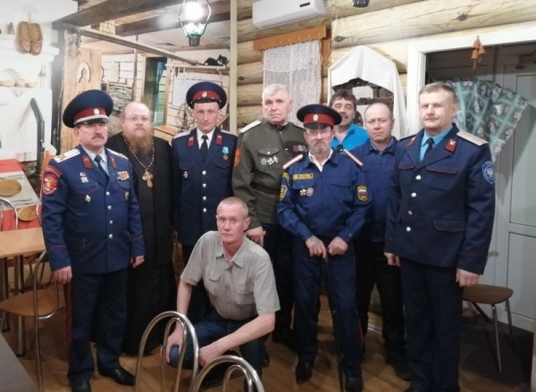 В городе Грязовце состоялся казачий сход