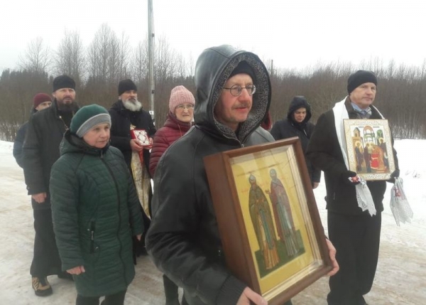 Вологжане почтили место духовных подвигов преподобных Авраамия и Коприя Печенгских