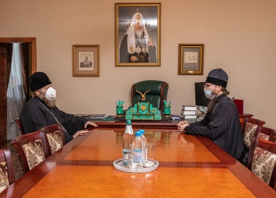Митрополит Савва и епископ Игнатий обсудили текущую деятельность Череповецкой епархии