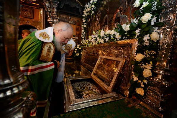 Митрополит Игнатий в Троице-Сергиевой лавре принял участие в торжествах в честь преподобного Сергия Радонежского