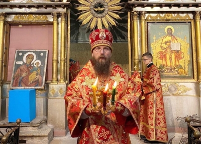 В соборе Рождества Пресвятой Богородицы города Устюжны состоялось архиерейское богослужение