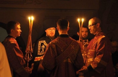 Епископ Флавиан совершил Великое повечерие в понедельник первой седмицы Великого поста