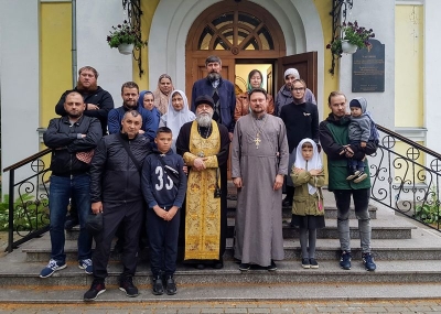 В храме Герасима Вологодского община единоверцев совершила молебное пение