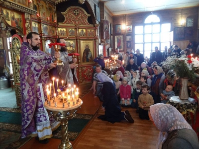 Прихожане Вознесенского храма города Сокола молитвенно встретили праздник Торжества Православия