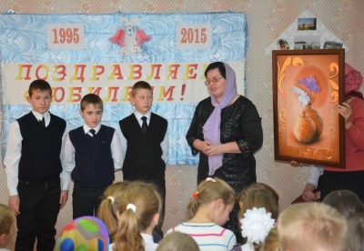 Воскресная школа храма Рождества Христова города Тотьмы отметила 20-летие