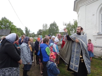 Богомолье в деревне Родюкино